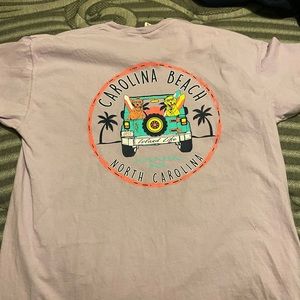 Comfort Colors “Carolina beach” lavender tshirt size small